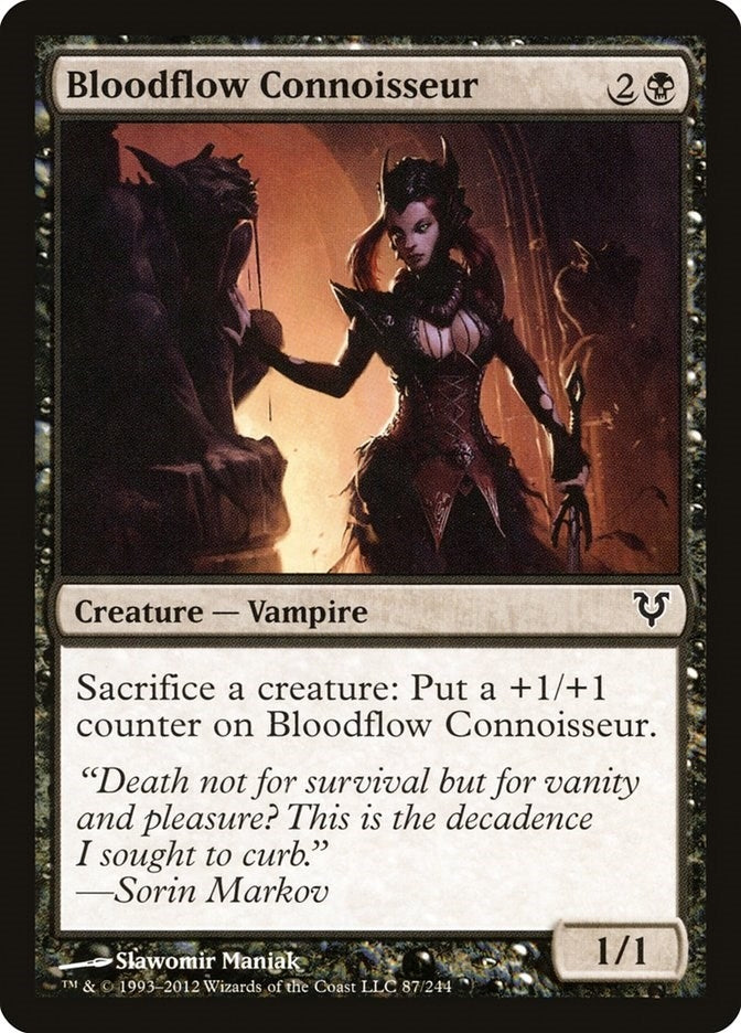 Bloodflow Connoisseur (87) (Avacyn Restored)