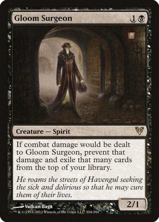 Gloom Surgeon (104) (Avacyn Restored)