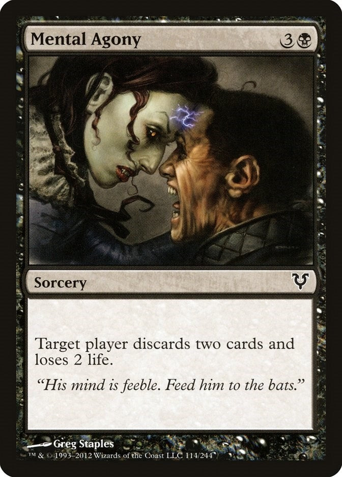 Image for Mental Agony (114) (Avacyn Restored) - Magic: The Gathering