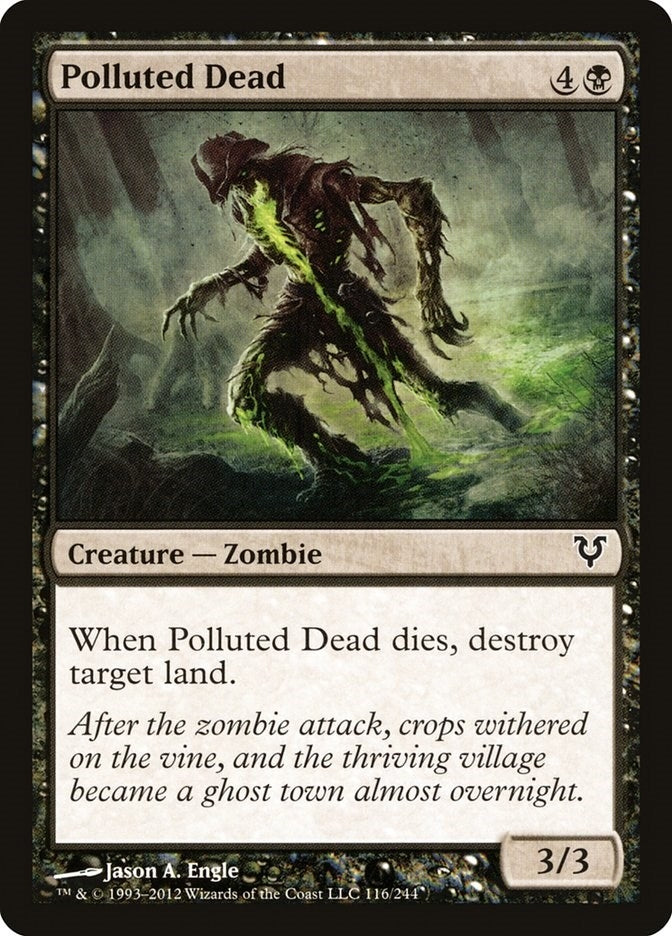 Image for Polluted Dead (116) (Avacyn Restored) - Magic: The Gathering