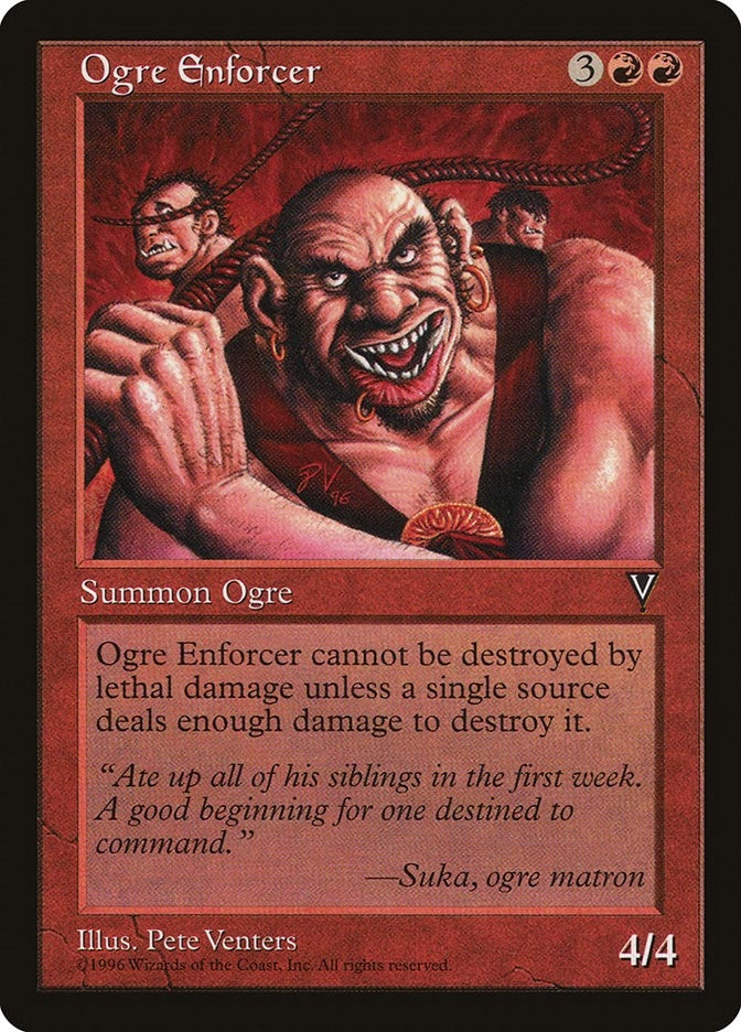 Image for Ogre Enforcer (Visions) - Magic: The Gathering