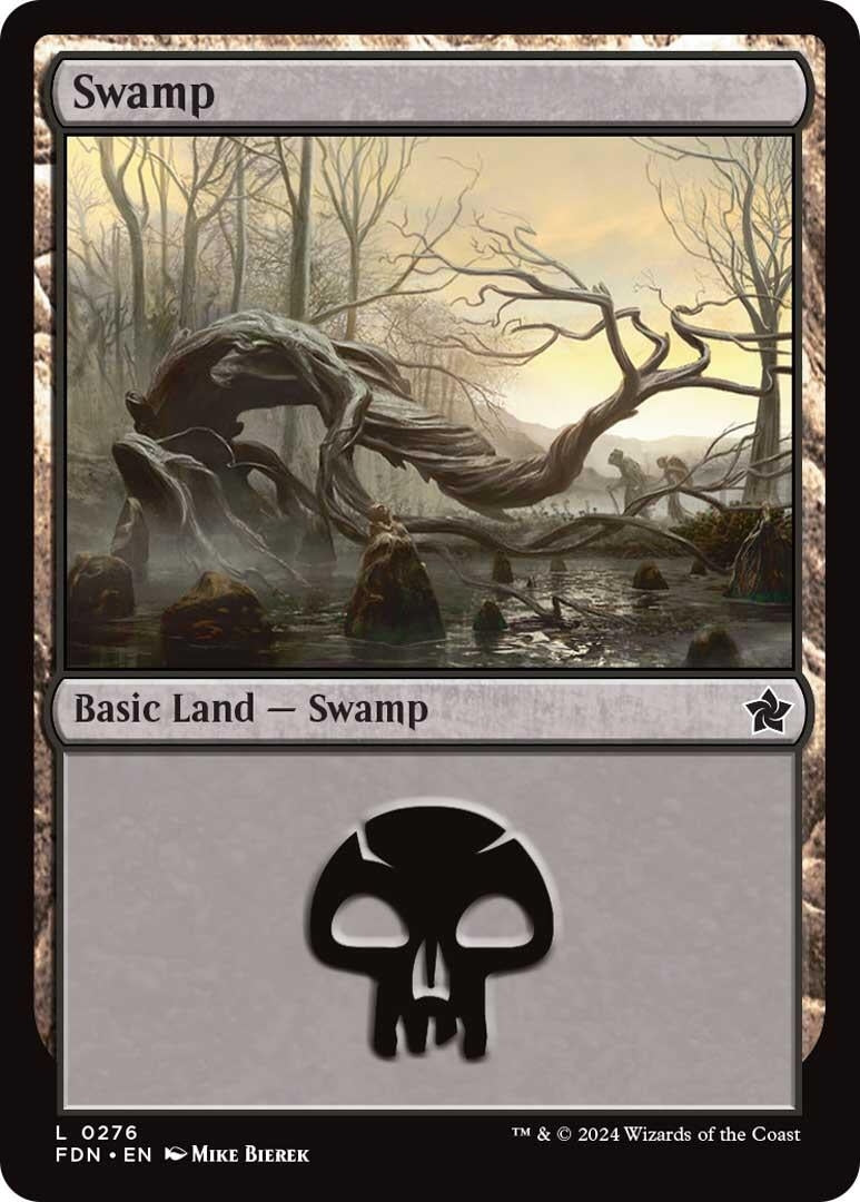 Image for Swamp (0276) (276) (Foundations) - Magic: The Gathering