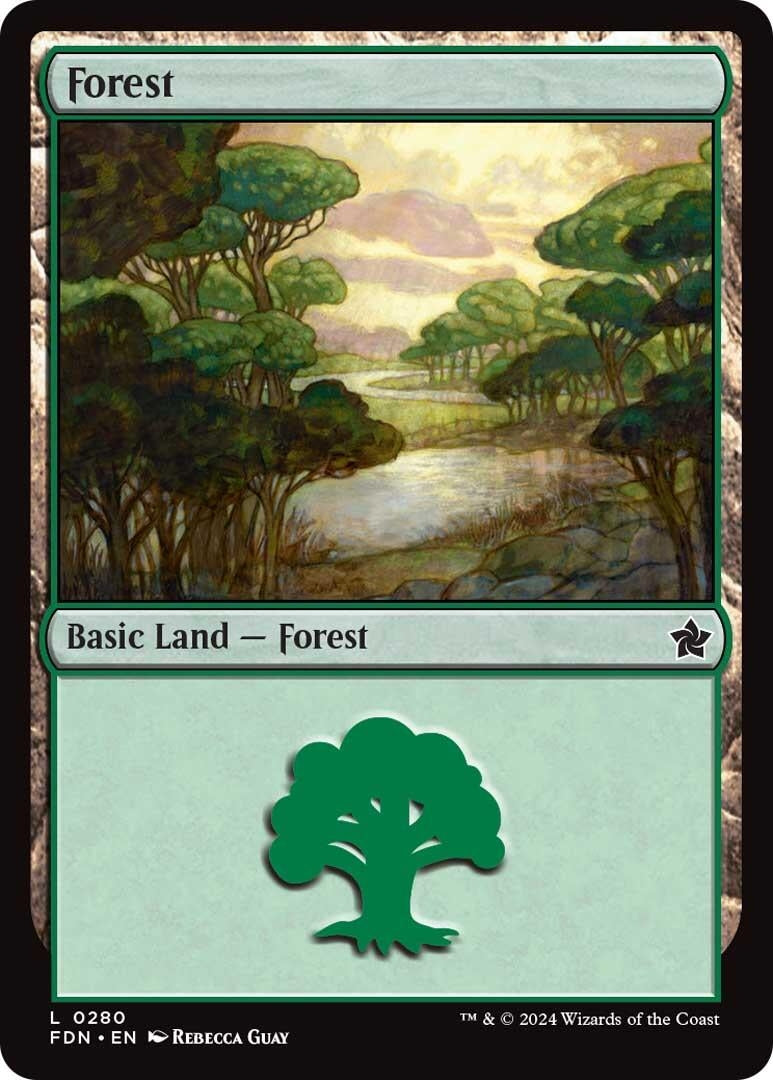 Image for Forest (0280) (280) (Foundations) - Magic: The Gathering