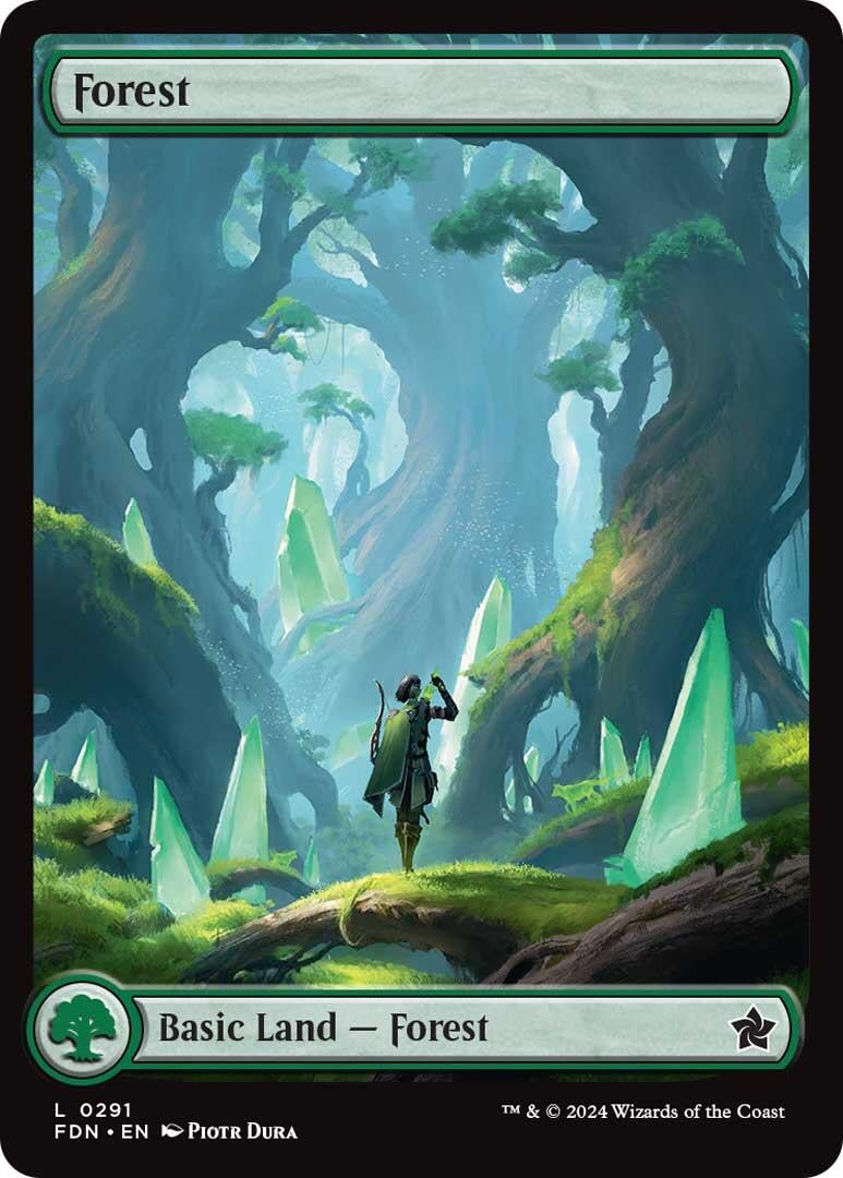Image for Forest (0291) (291) (Foundations) - Magic: The Gathering