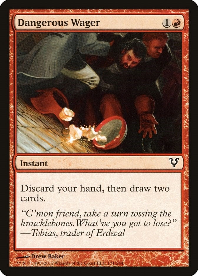 Image for Dangerous Wager (131) (Avacyn Restored) - Magic: The Gathering
