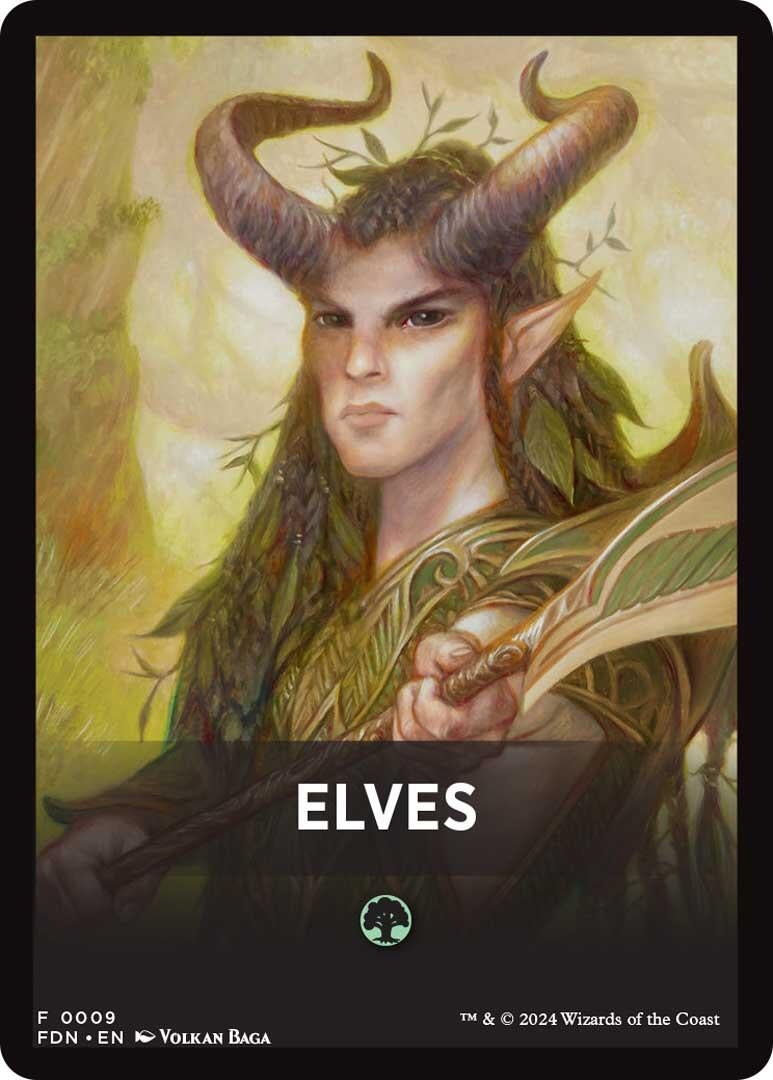Elves Theme Card (9) (Foundations)