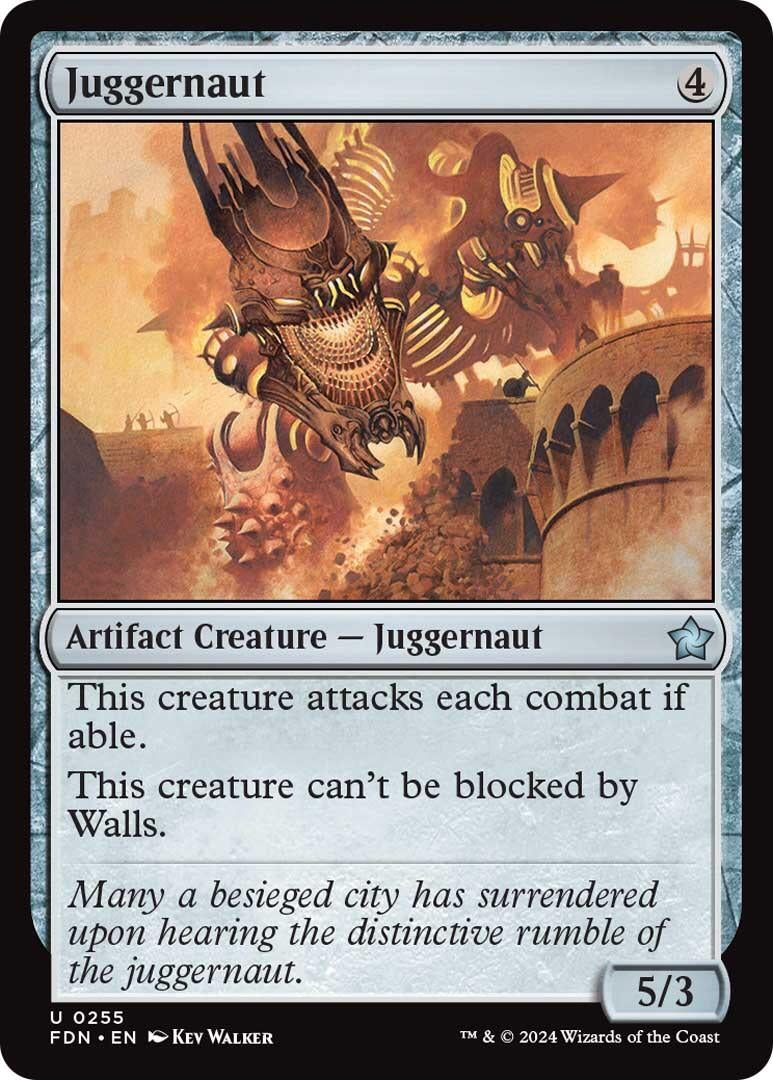 Image for Juggernaut (255) (Foundations) - Magic: The Gathering