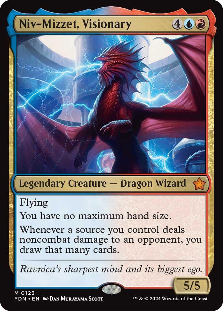 Niv-Mizzet, Visionary (123) (Foundations)