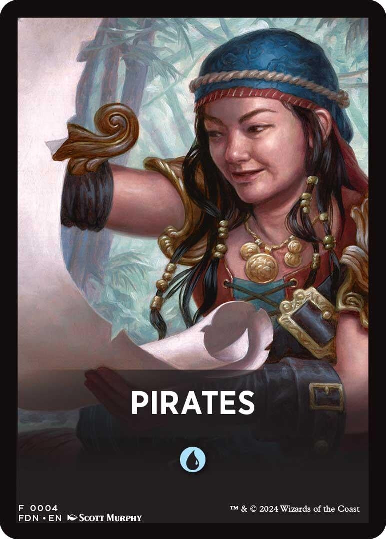Pirates Theme Card (4) (Foundations)