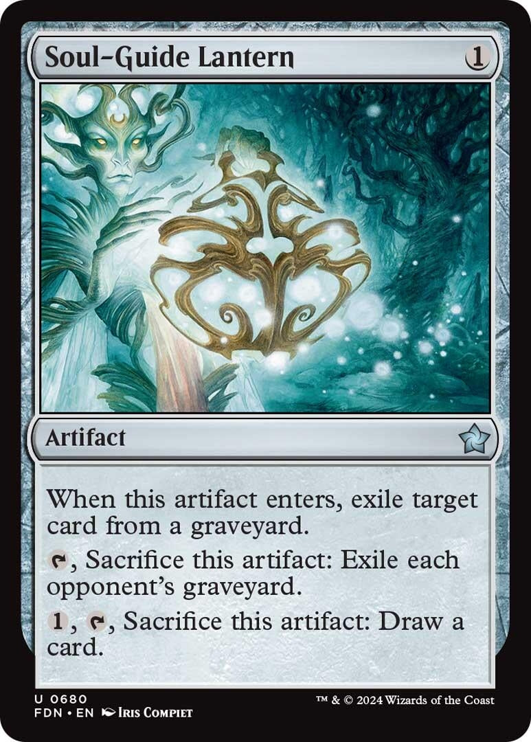 Image for Soul-Guide Lantern (680) (Foundations) - Magic: The Gathering