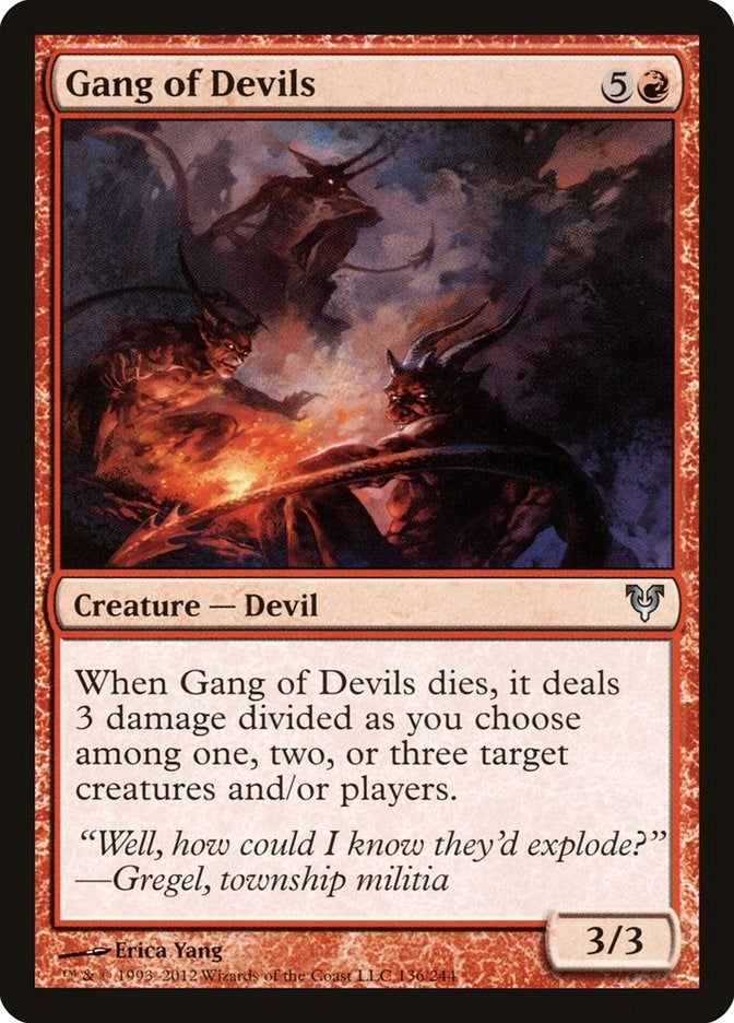 Image for Gang of Devils (136) (Avacyn Restored) - Magic: The Gathering
