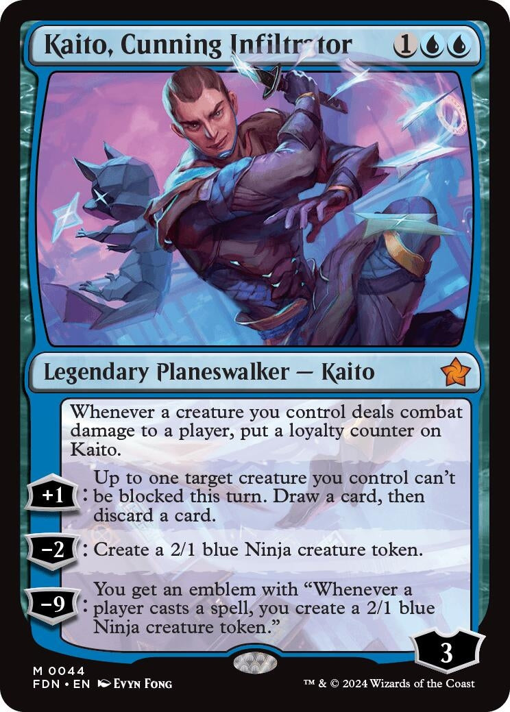 Kaito, Cunning Infiltrator (44) (Foundations)