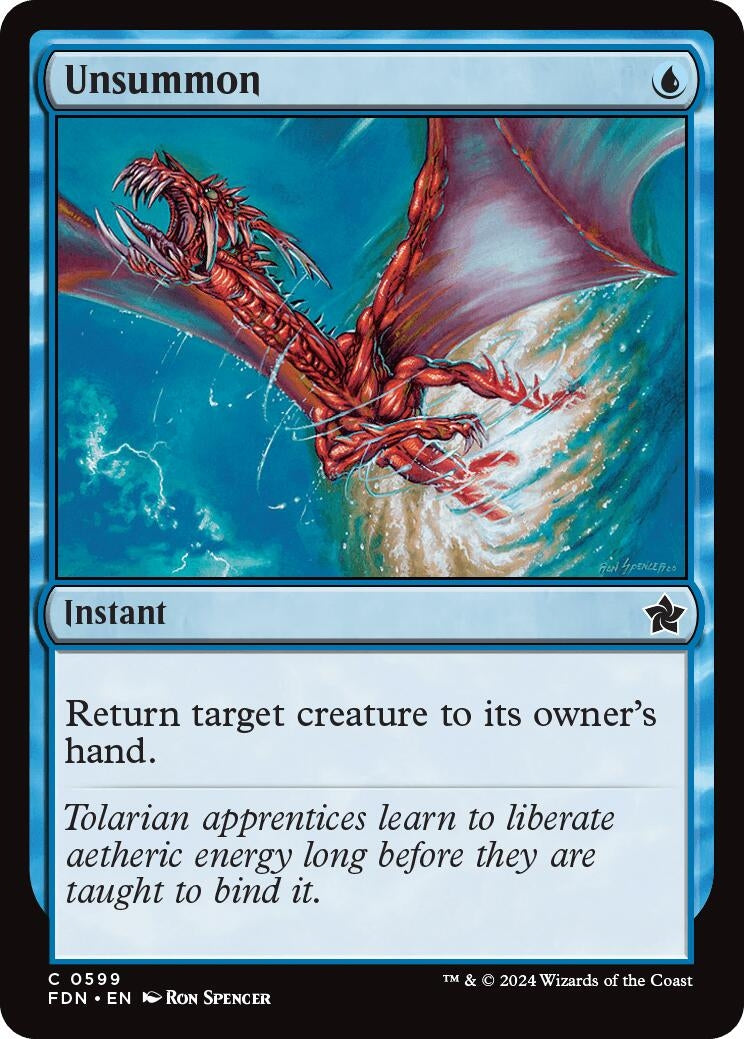 Unsummon (599) (Foundations)