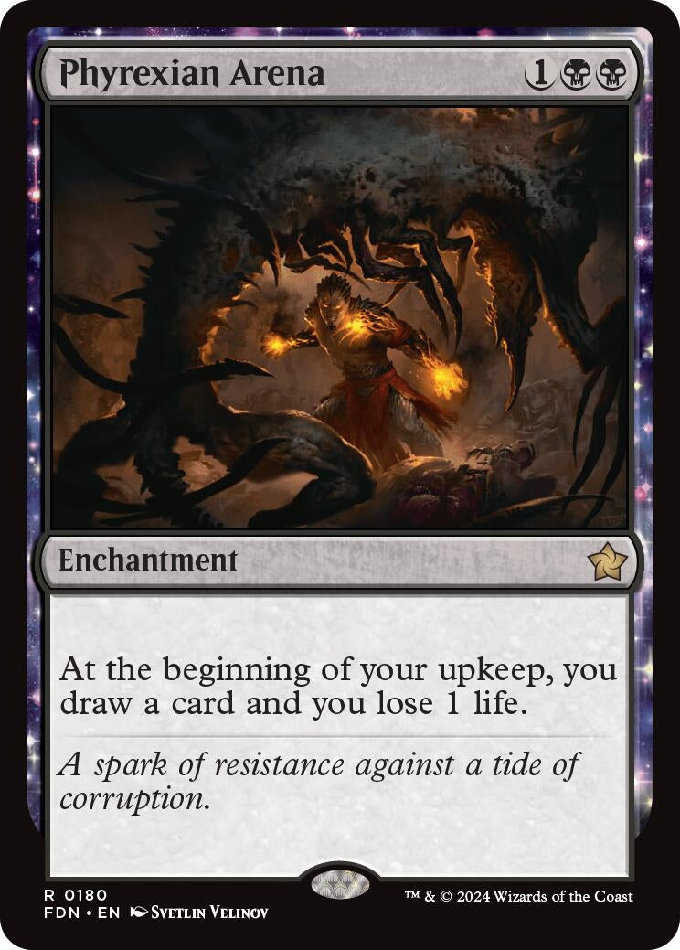 Phyrexian Arena (180) (Foundations)