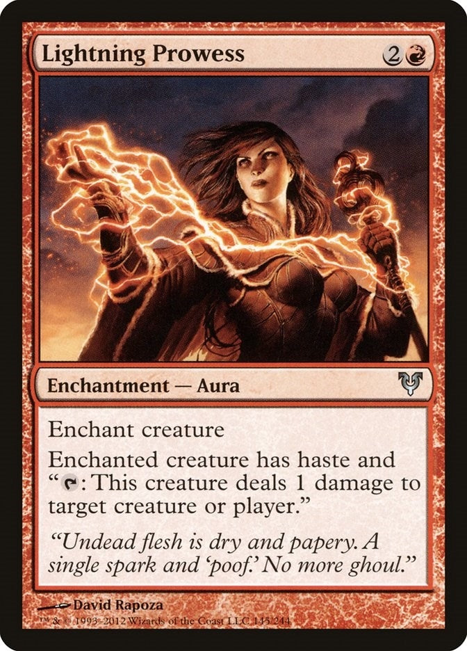 Image for Lightning Prowess (145) (Avacyn Restored) - Magic: The Gathering