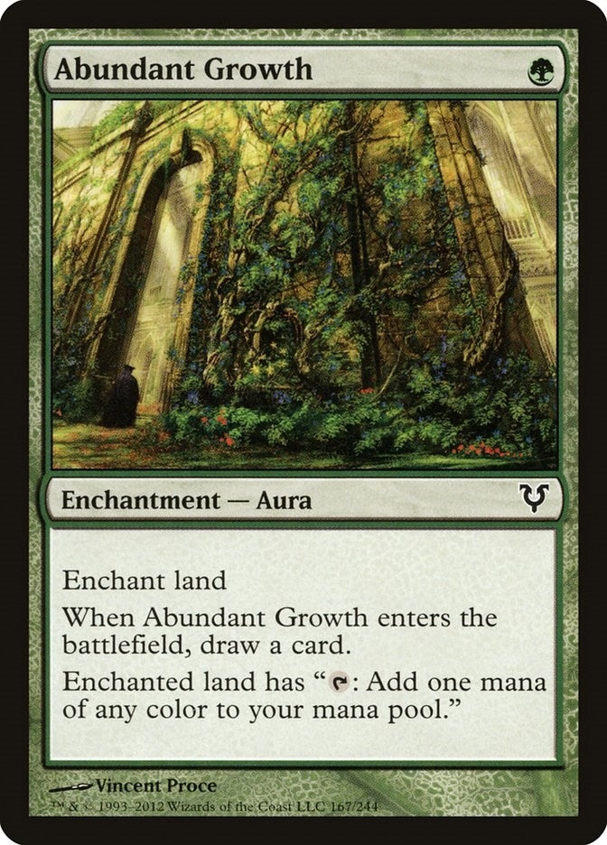 Abundant Growth (167) (Avacyn Restored)