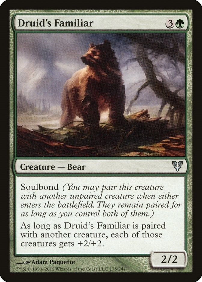 Image for Druid's Familiar (175) (Avacyn Restored) - Magic: The Gathering