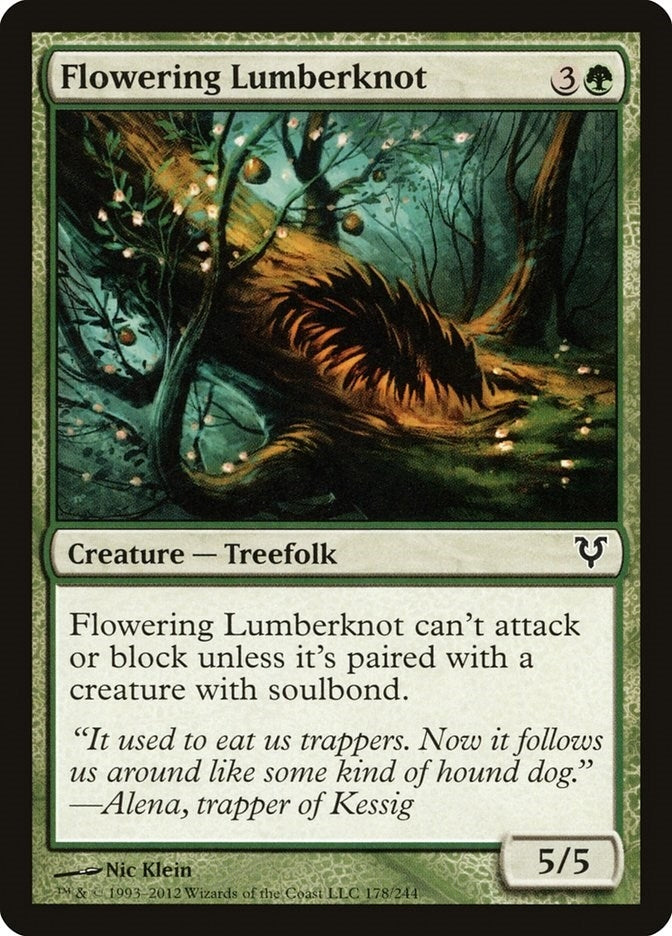 Flowering Lumberknot (178) (Avacyn Restored)