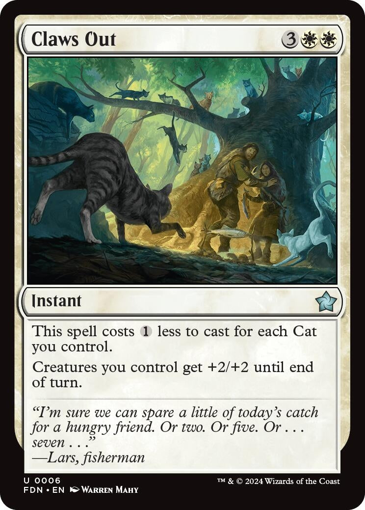 Claws Out (6) (Foundations)