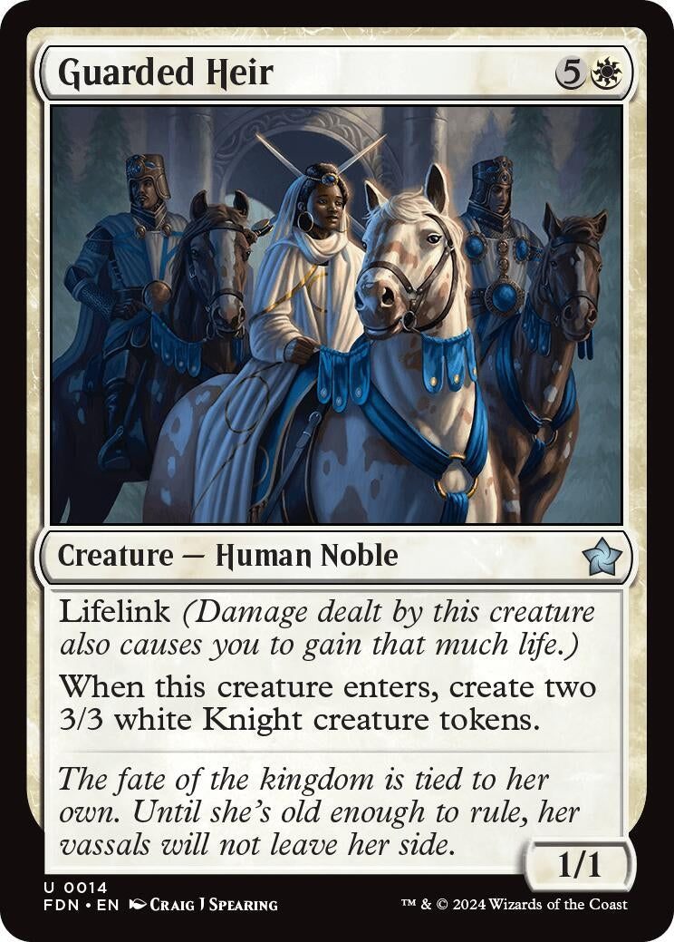 Guarded Heir (14) (Foundations)