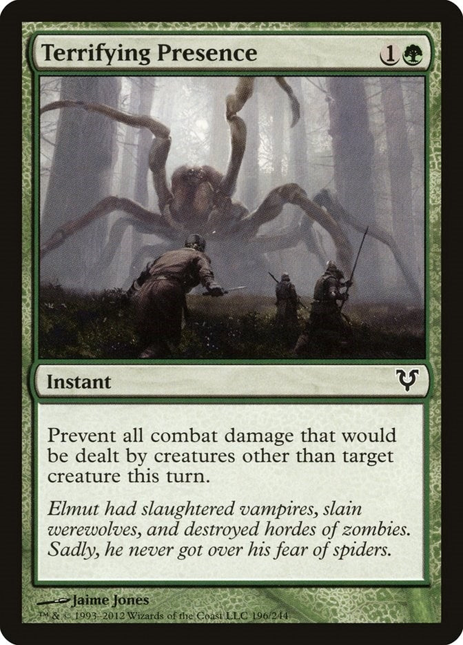 Terrifying Presence (196) (Avacyn Restored)
