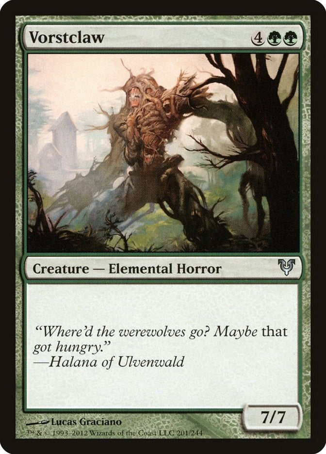 Image for Vorstclaw (201) (Avacyn Restored) - Magic: The Gathering