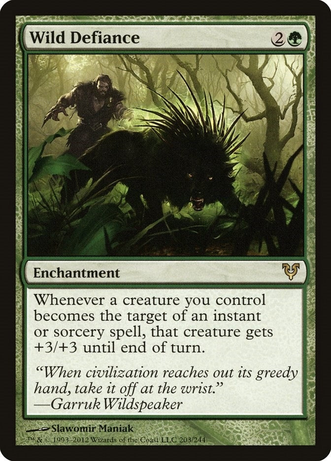 Image for Wild Defiance (203) (Avacyn Restored) - Magic: The Gathering
