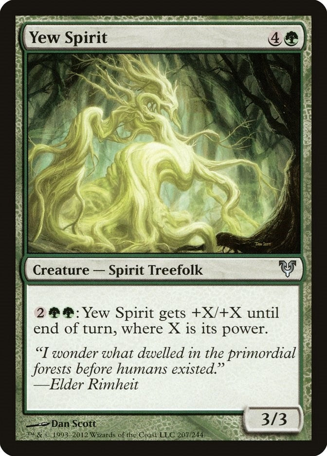 Yew Spirit (207) (Avacyn Restored)