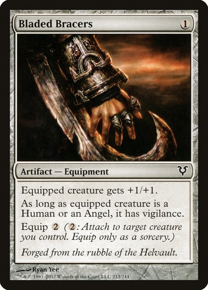 Bladed Bracers (213) (Avacyn Restored)