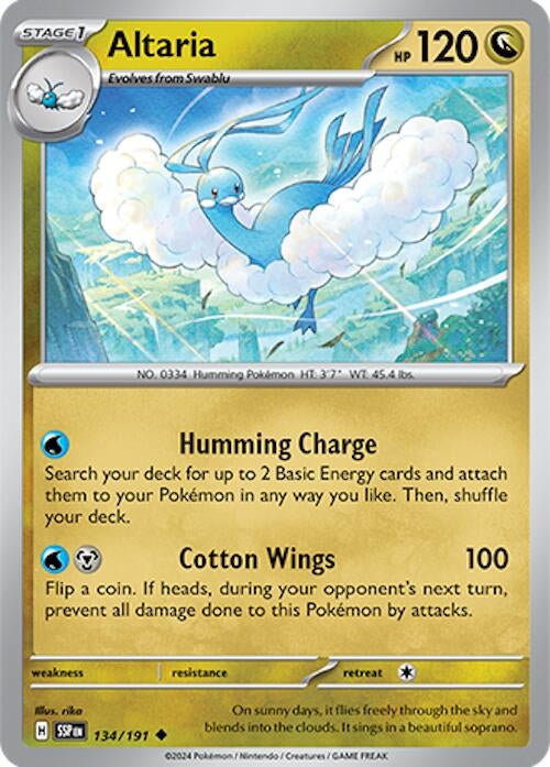 Altaria (134/191) (SV08: Surging Sparks)