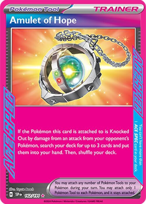 Amulet of Hope (162/191) (SV08: Surging Sparks)
