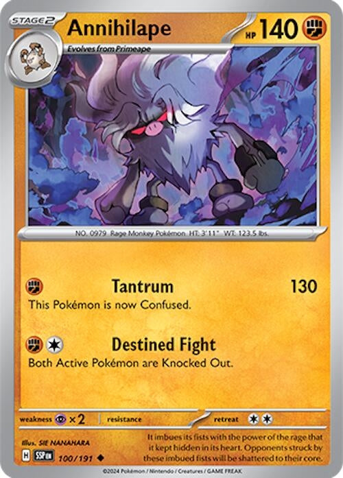 Annihilape (100/191) (SV08: Surging Sparks)