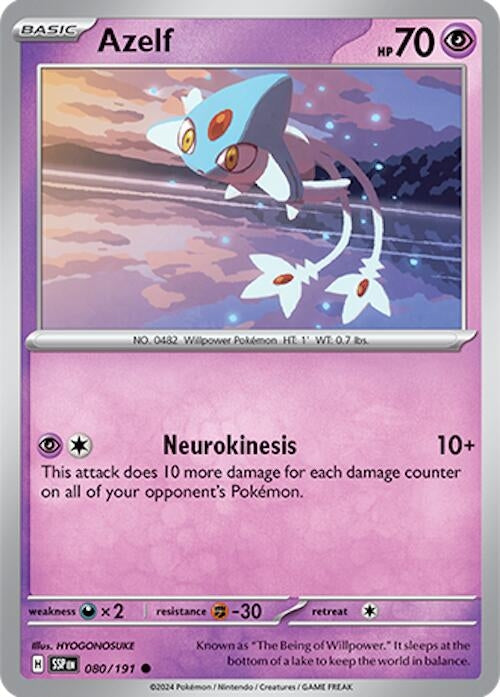 Azelf (080/191) (SV08: Surging Sparks)
