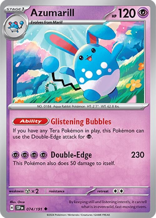 Azumarill (074/191) (SV08: Surging Sparks)