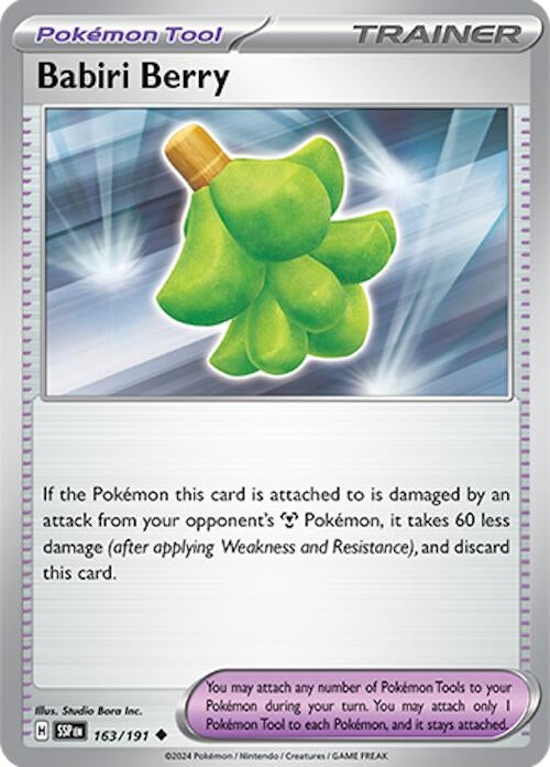 Babiri Berry (163/191) (SV08: Surging Sparks)