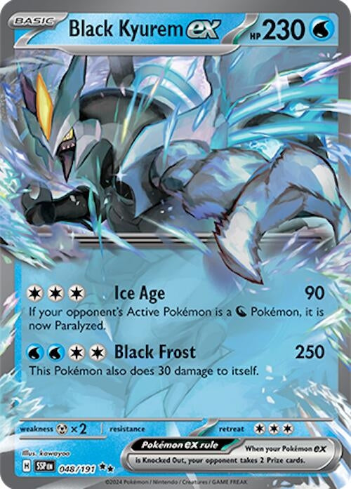 Black Kyurem ex (048/191) (SV08: Surging Sparks)