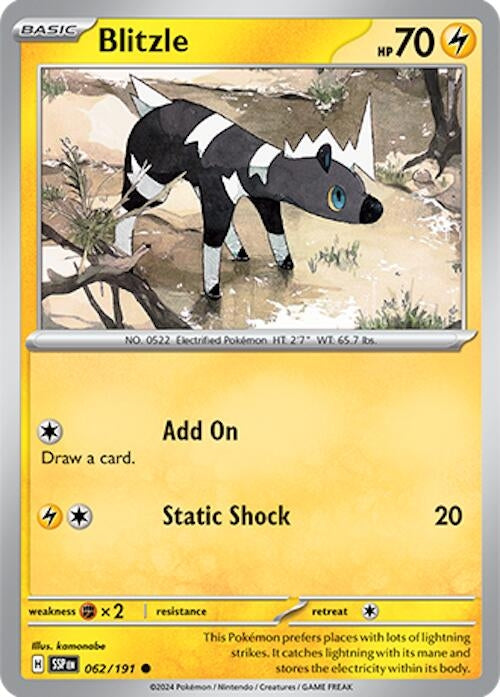 Blitzle (062/191) (SV08: Surging Sparks)