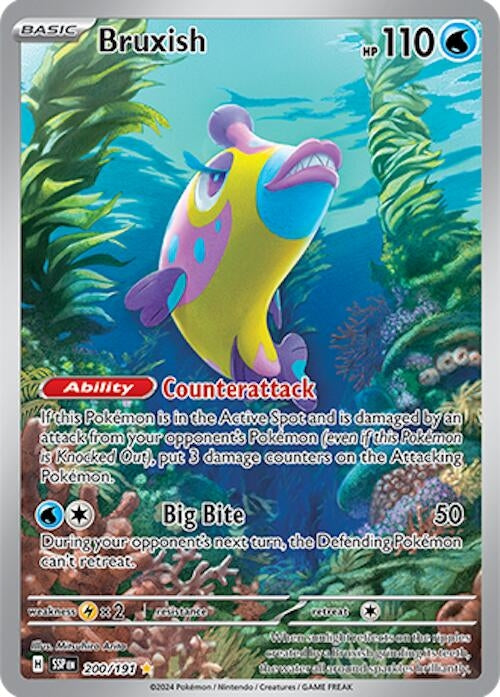 Bruxish (200/191) (SV08: Surging Sparks)