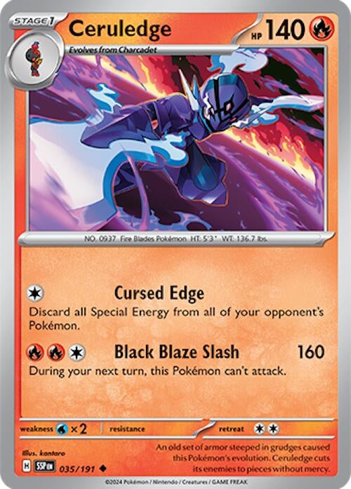 Ceruledge (035/191) (SV08: Surging Sparks)