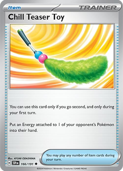 Chill Teaser Toy (166/191) (SV08: Surging Sparks)