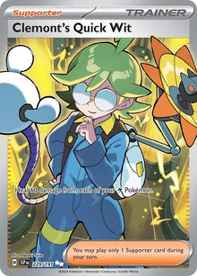 Clemont's Quick Wit (229/191) (SV08: Surging Sparks)