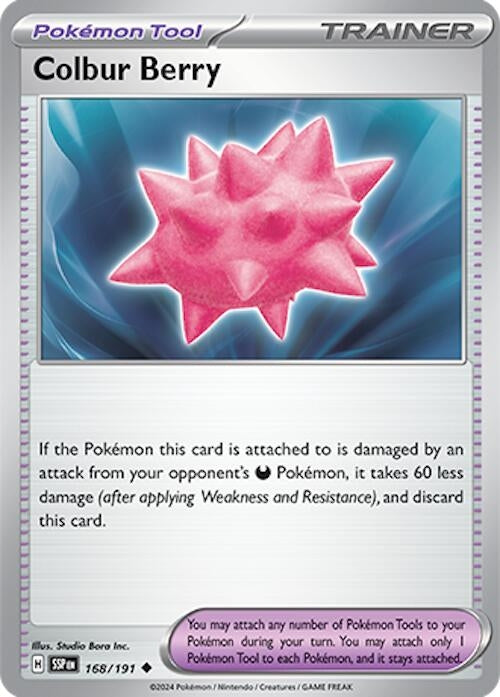 Colbur Berry (168/191) (SV08: Surging Sparks)