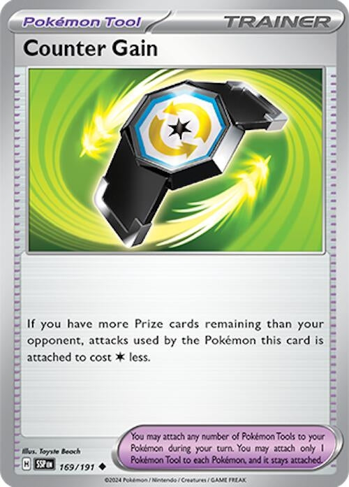 Counter Gain (169/191) (SV08: Surging Sparks)