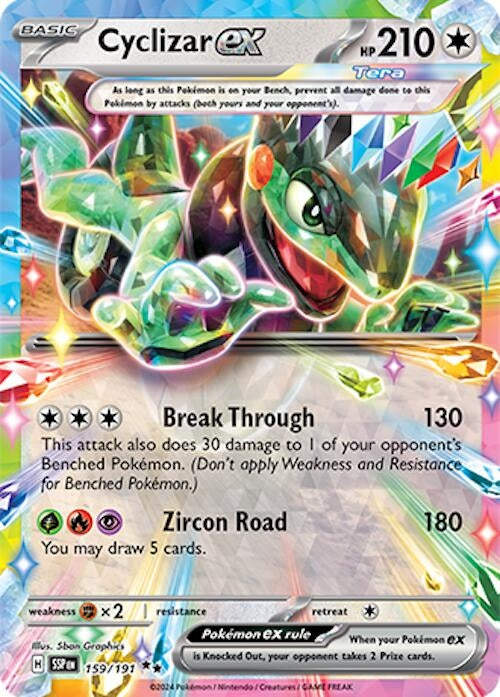 Cyclizar ex (159/191) (SV08: Surging Sparks)