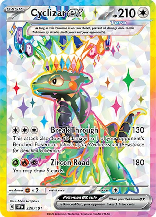 Cyclizar ex (228/191) (SV08: Surging Sparks)