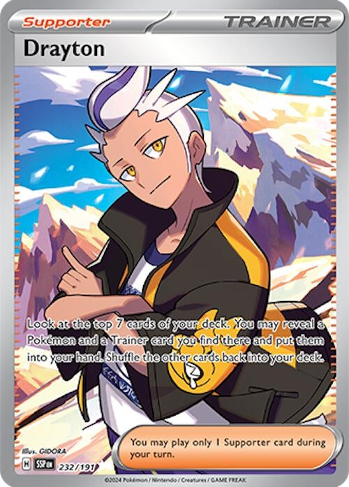 Drayton (232/191) (SV08: Surging Sparks)