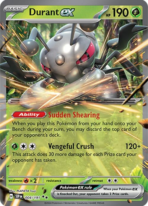 Durant ex (004/191) (SV08: Surging Sparks)
