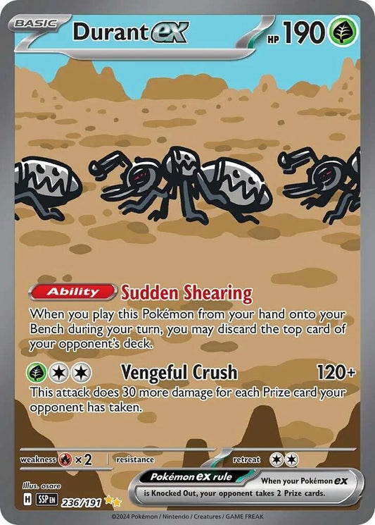 Durant ex (236/191) (SV08: Surging Sparks)