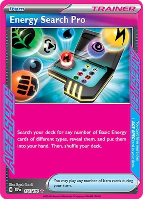 Energy Search Pro (176/191) (SV08: Surging Sparks)