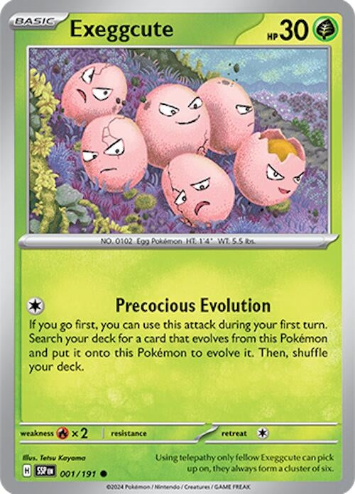 Exeggcute (001/191) (SV08: Surging Sparks)